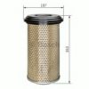 BOSCH 1 457 433 204 Air Filter